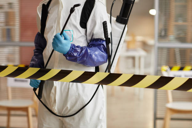 Professional Biohazard Cleanup technician working in King of Prussia, PA